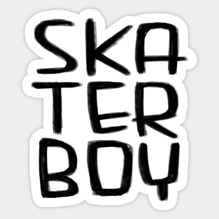 Skater Boy for Skater Boys Sticker